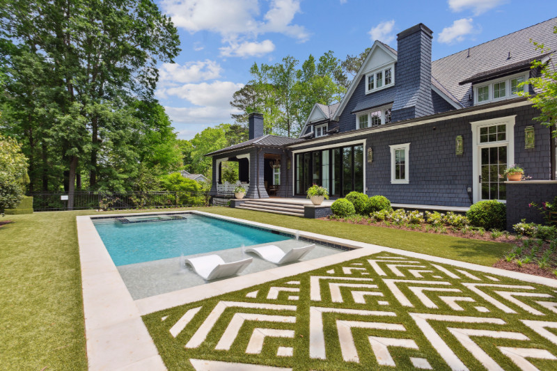 home with pool sold by HOME Real Estate in Atlanta, GA