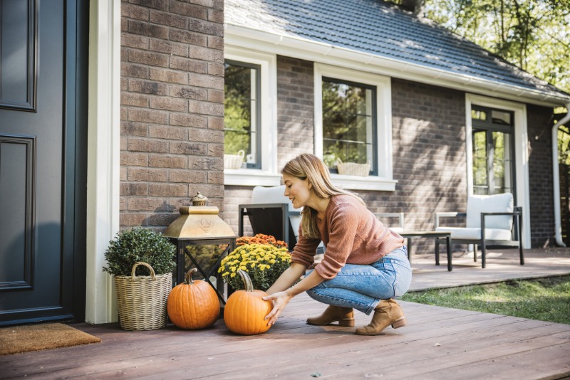 Decorating for halloween